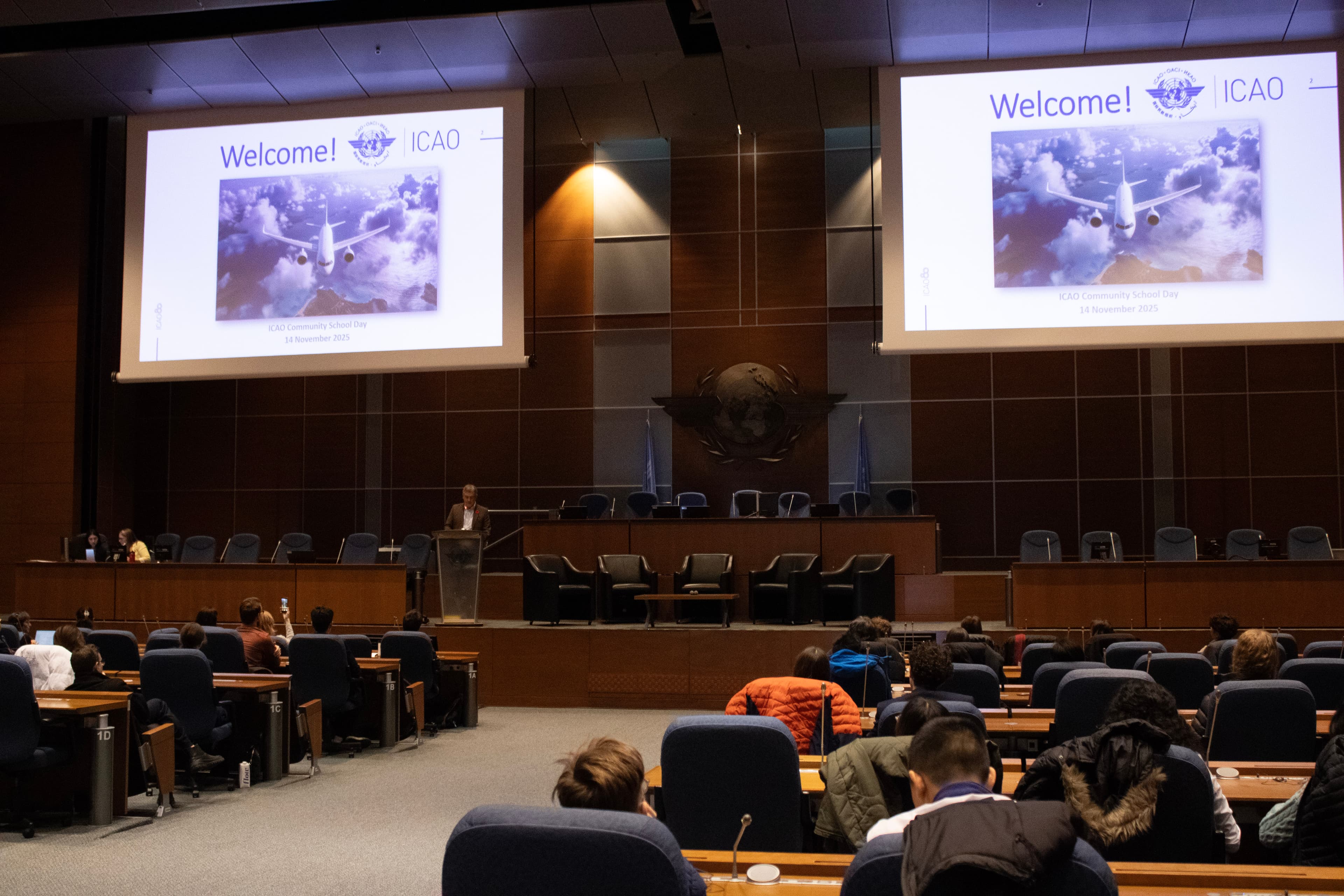 ICAO grounds and entrance