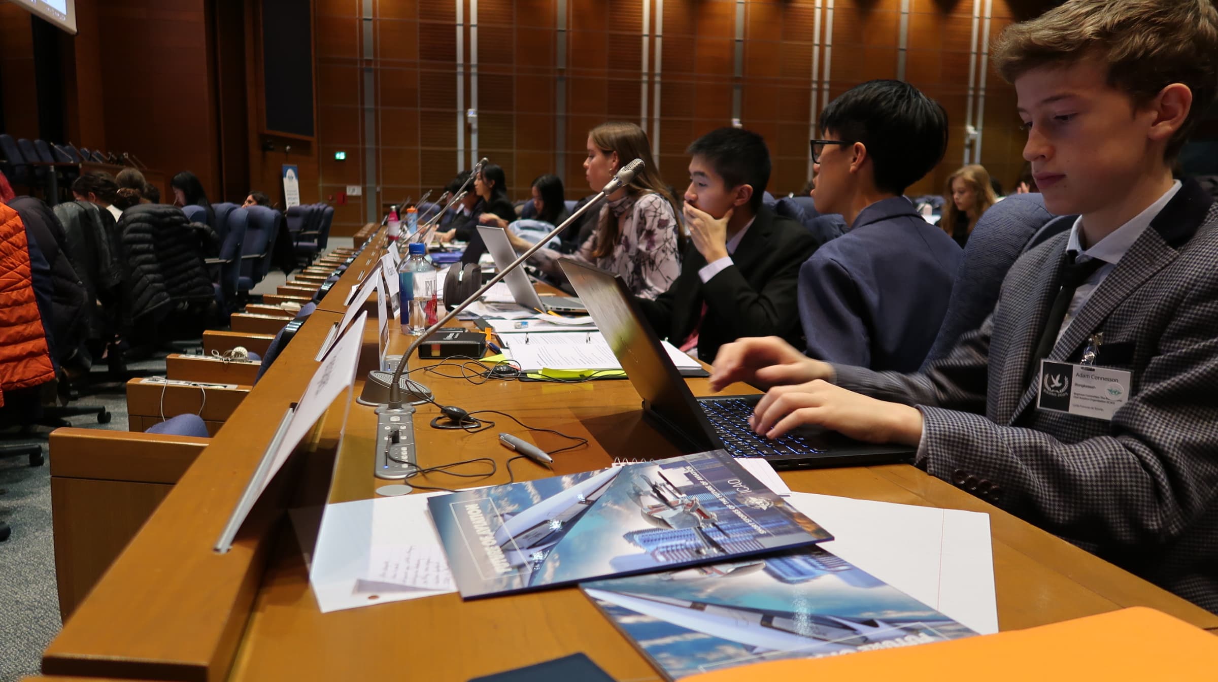 ICAO grounds and entrance