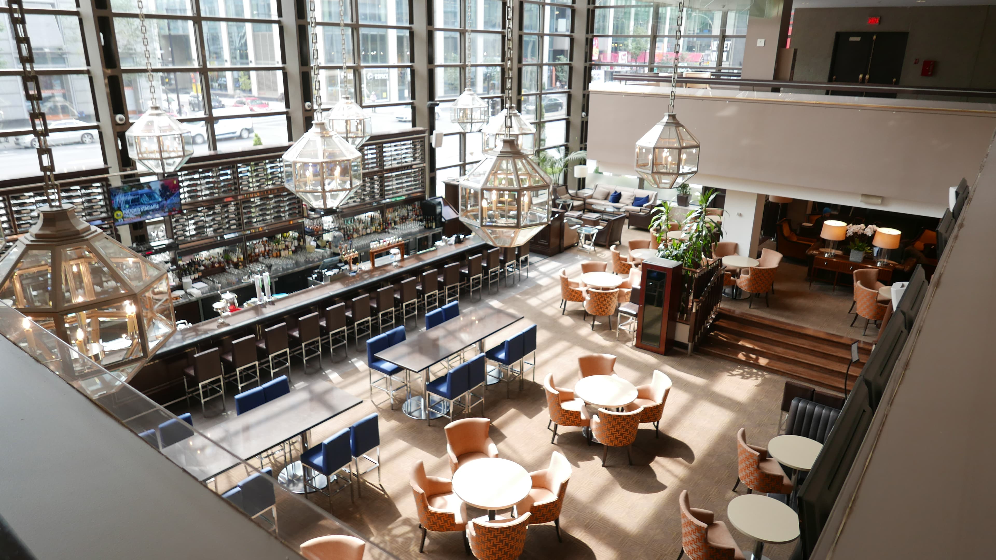 Sheraton exterior and conference entrance